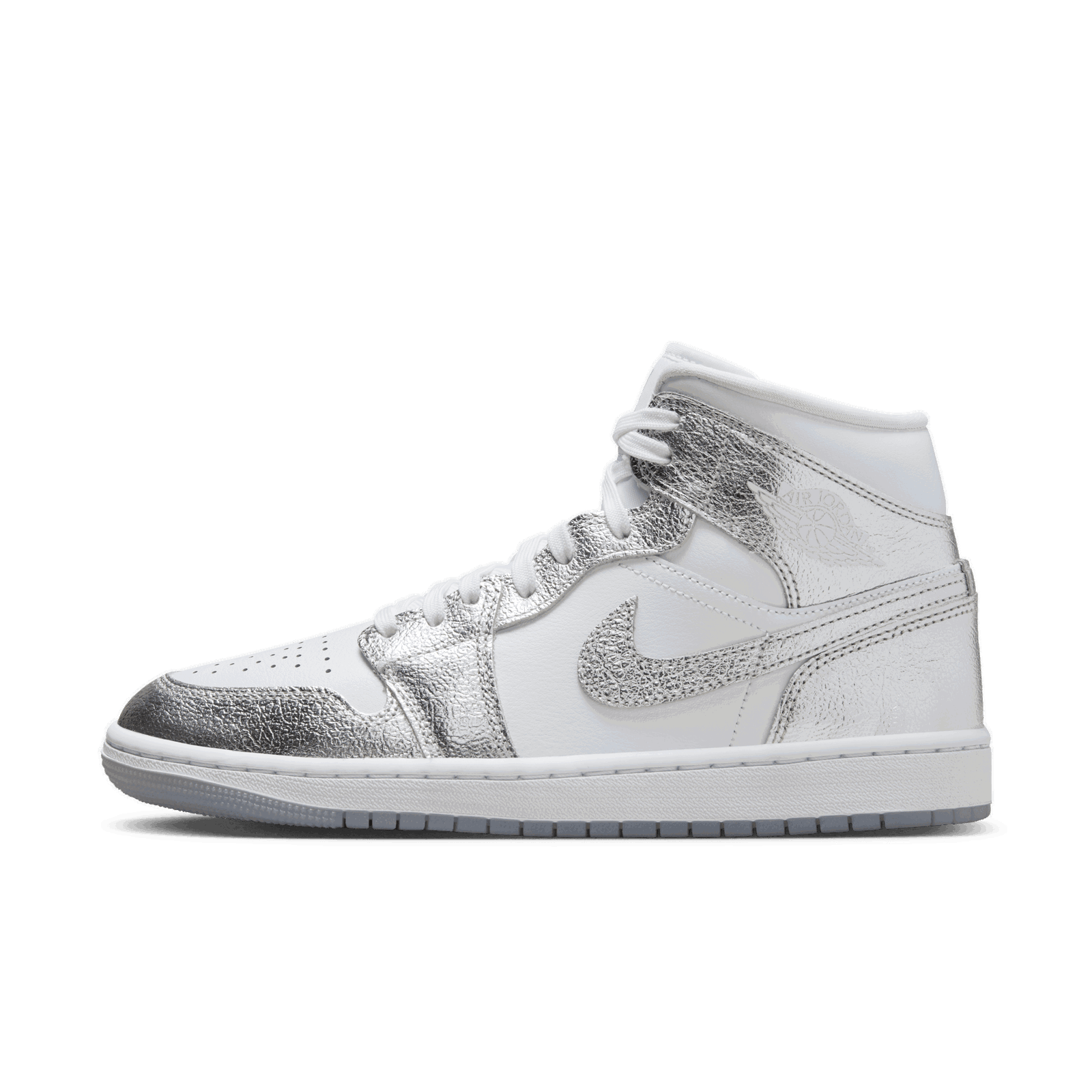 Air Jordan 1 Mid SE Metallic Silver