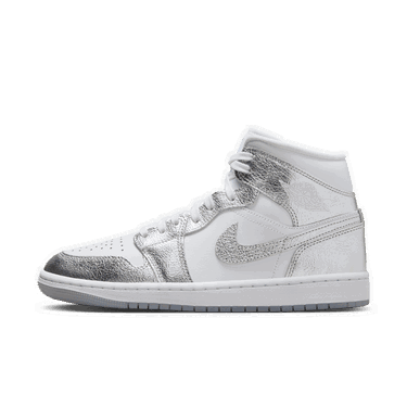 Tenisky a topánky Jordan Air Jordan 1 Mid SE Metallic Silver Metalická | FN5031-100, 3
