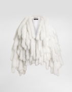 Dolce & Gabbana Shaggy Alpaca Coat