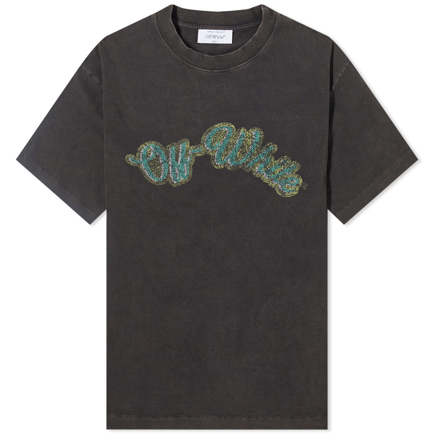 Tričko Off-White Bacchus Skate T-Shirt Čierna | OMAA120S24JER0131055, 0