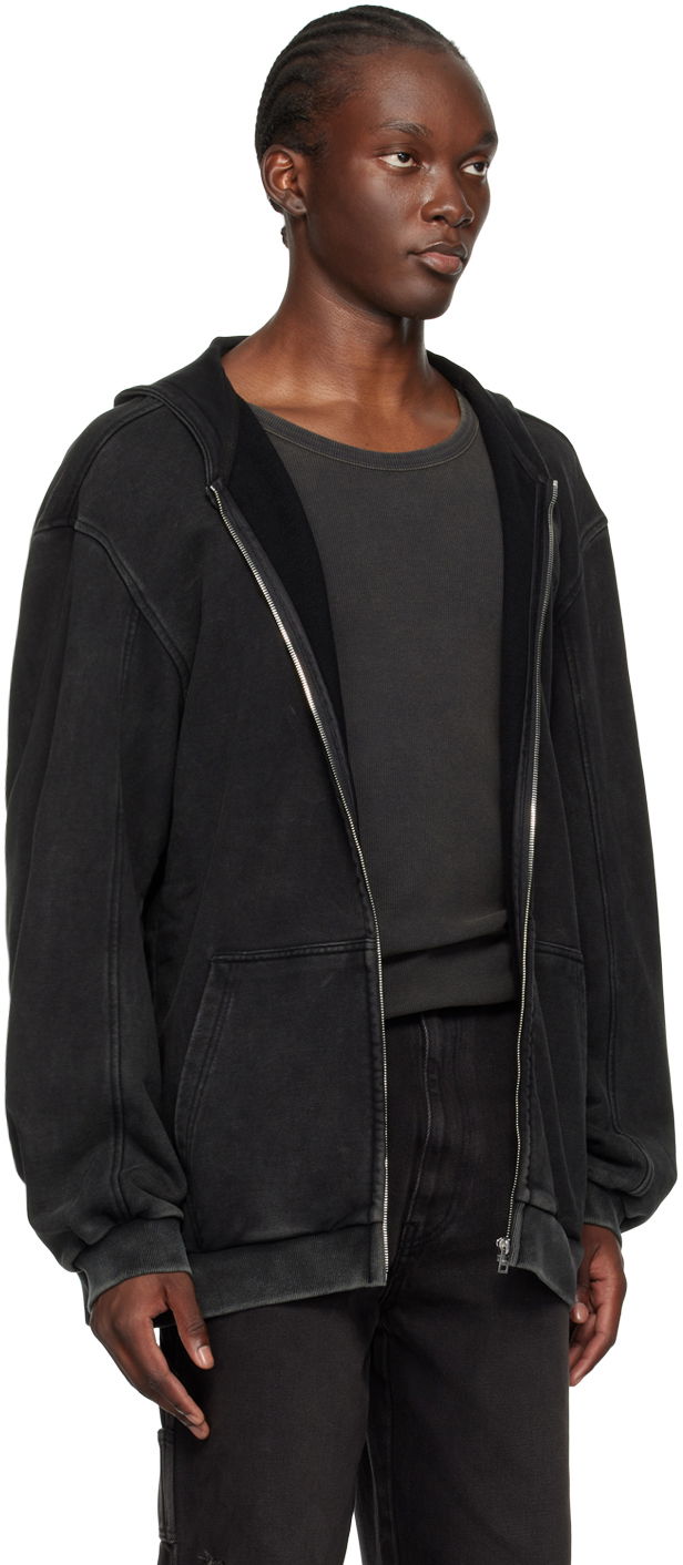 Mikina We11done Studded Hoodie Čierna | WD-TJ2-24-857-U-BK, 1