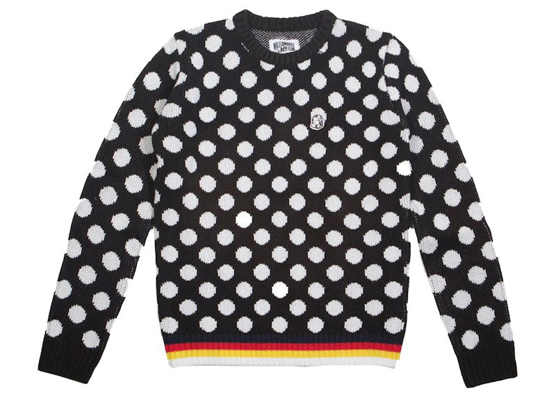 Sveter BILLIONAIRE BOYS CLUB Billionaire Boys Club Polka Dot Crewneck Sweater Čierna | 8818501BLK, 0