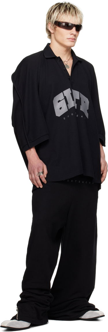 Polo tričko Jean Paul Gaultier Shayne Oliver Edition 'The GLTR' Polo Shirt Čierna | 24/27-U-PO002I-J066-00, 4