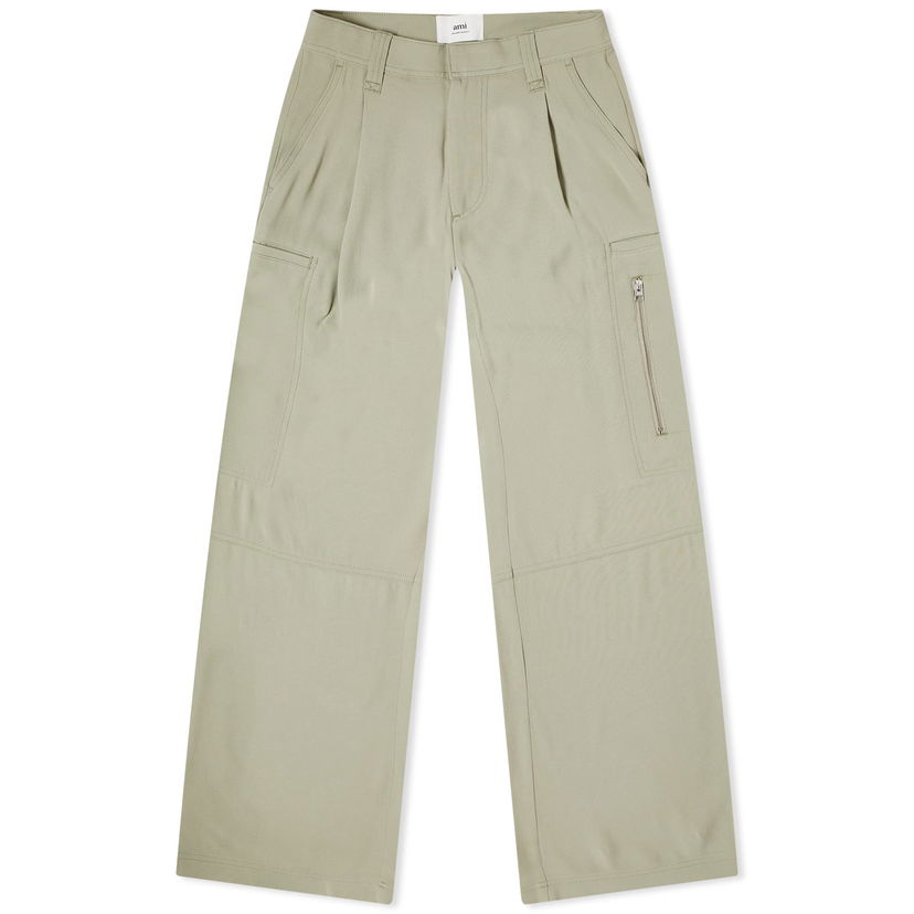 Cargo nohavice AMI Paris Cargo Trousers Béžová | FTR301-AC0009-317