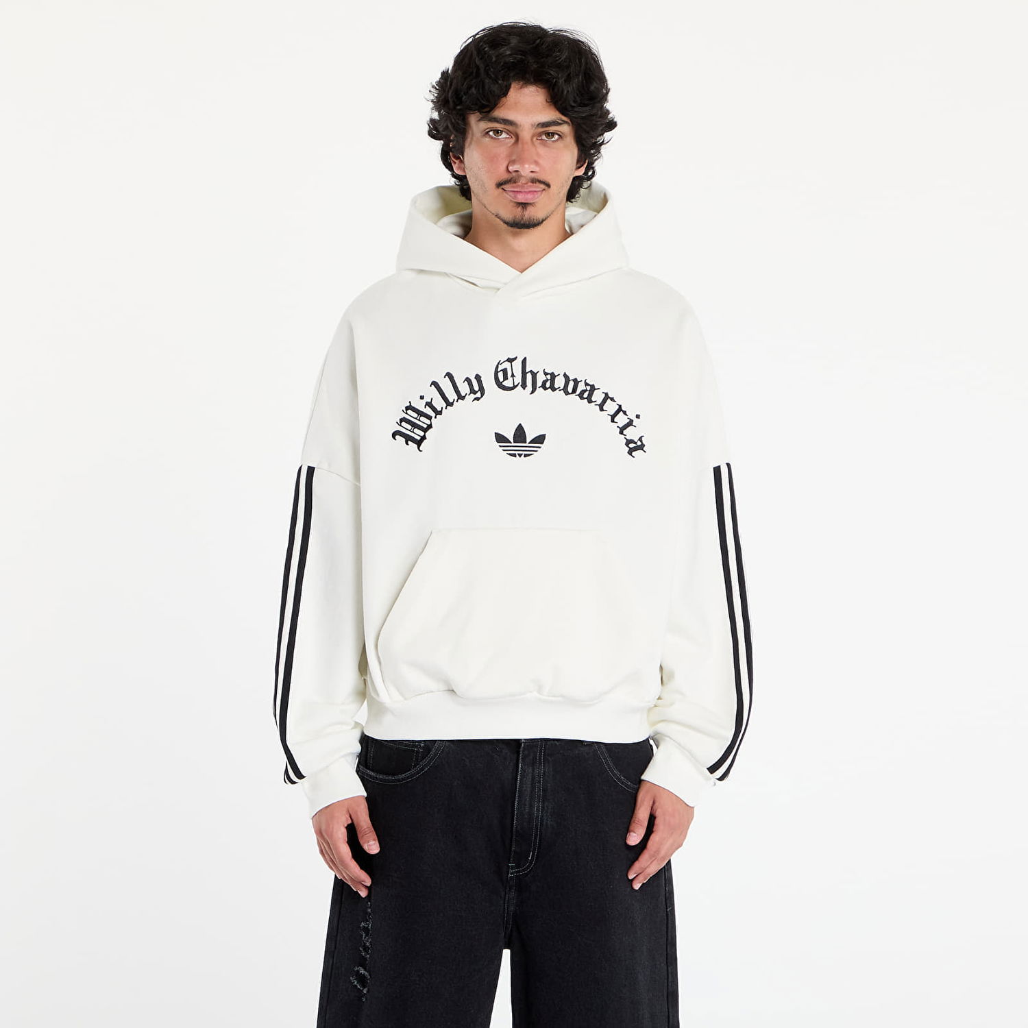 Mikina adidas Originals Willy Chavarria Trefoil Hoodie Biela | JW1445, 0