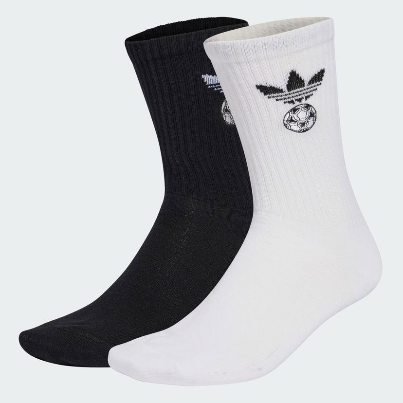 Ponožky adidas Performance Football Embroidered Crew Socks 2 Pairs Rôznofarebný | KD8341