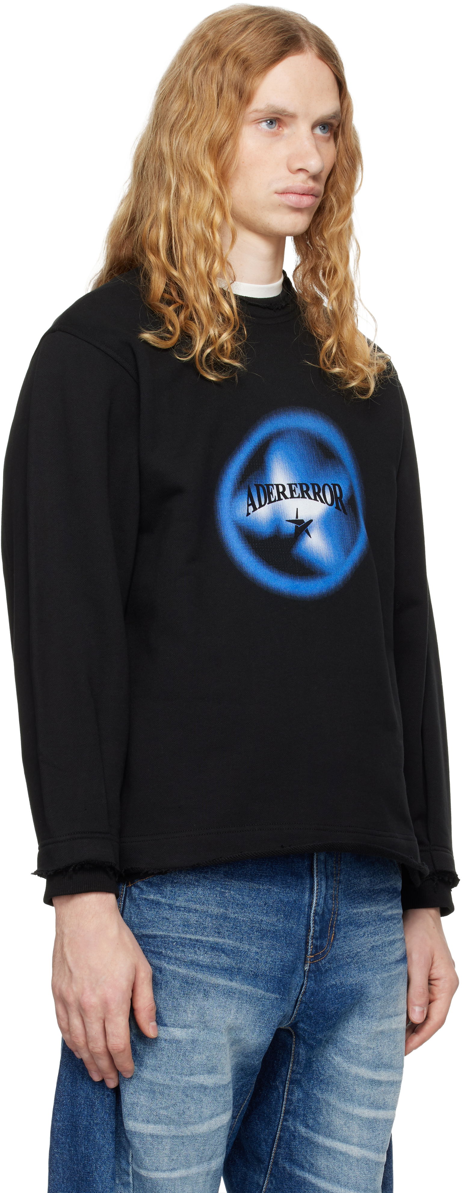 Black Graphic Sweatshirt