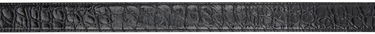 Opasok Versace Versace Croc Effect Leather Belt Čierna | 1008373_1A08711, 1