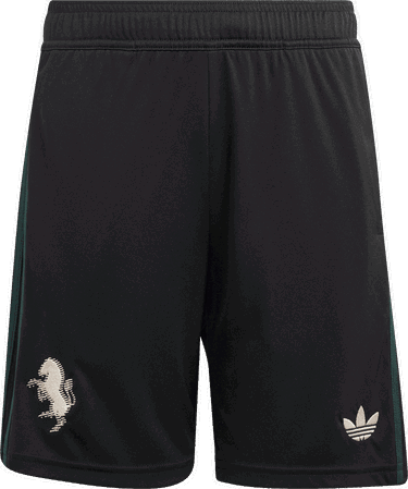 Šortky adidas Originals Juventus 3rd 2025/26 Kids' Shorts Čierna | kc3461, 0