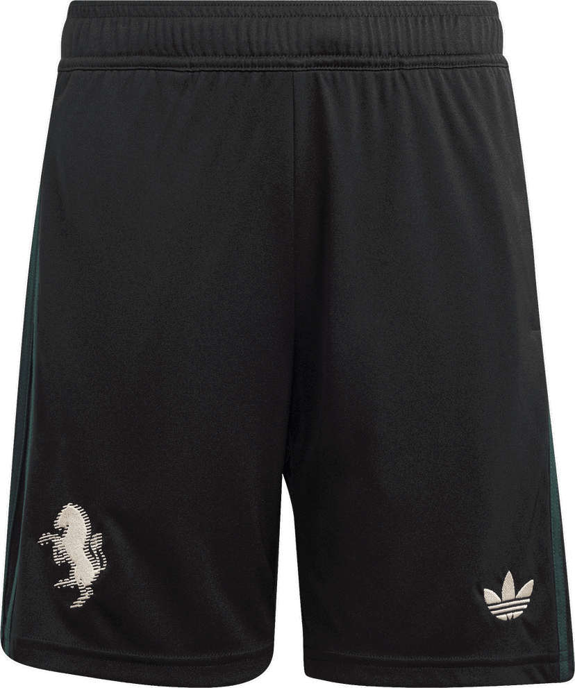 Šortky adidas Originals Juventus 3rd 2025/26 Kids' Shorts Čierna | kc3461