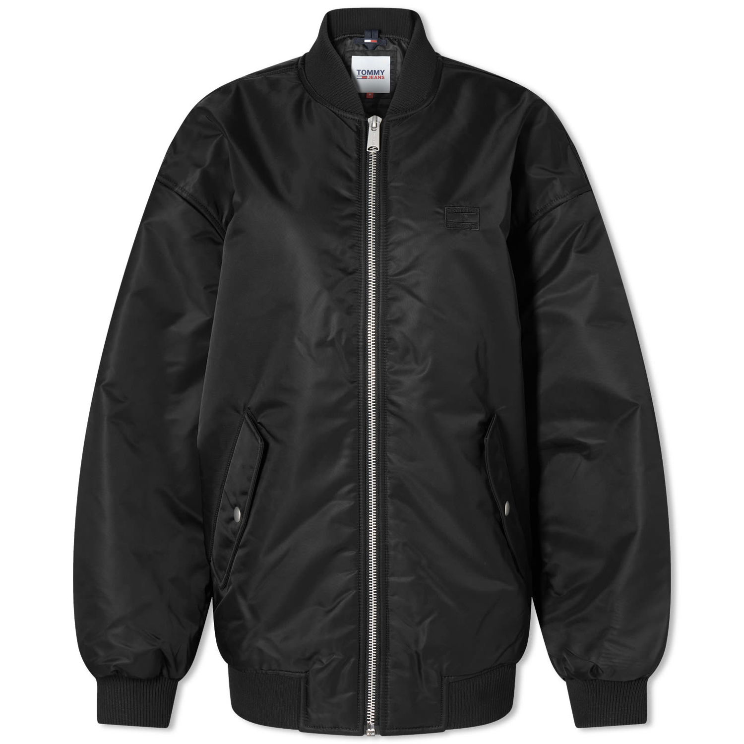 Bomber bunda Tommy Hilfiger Oversize Bomber Jacket Čierna | DW0DW16563BDS, 0