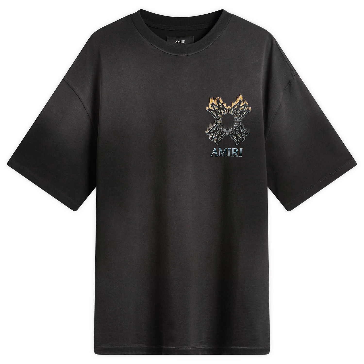 Tričko AMIRI MA Quad Flames T-Shirt Čierna | AMTOJR1112-001, 0