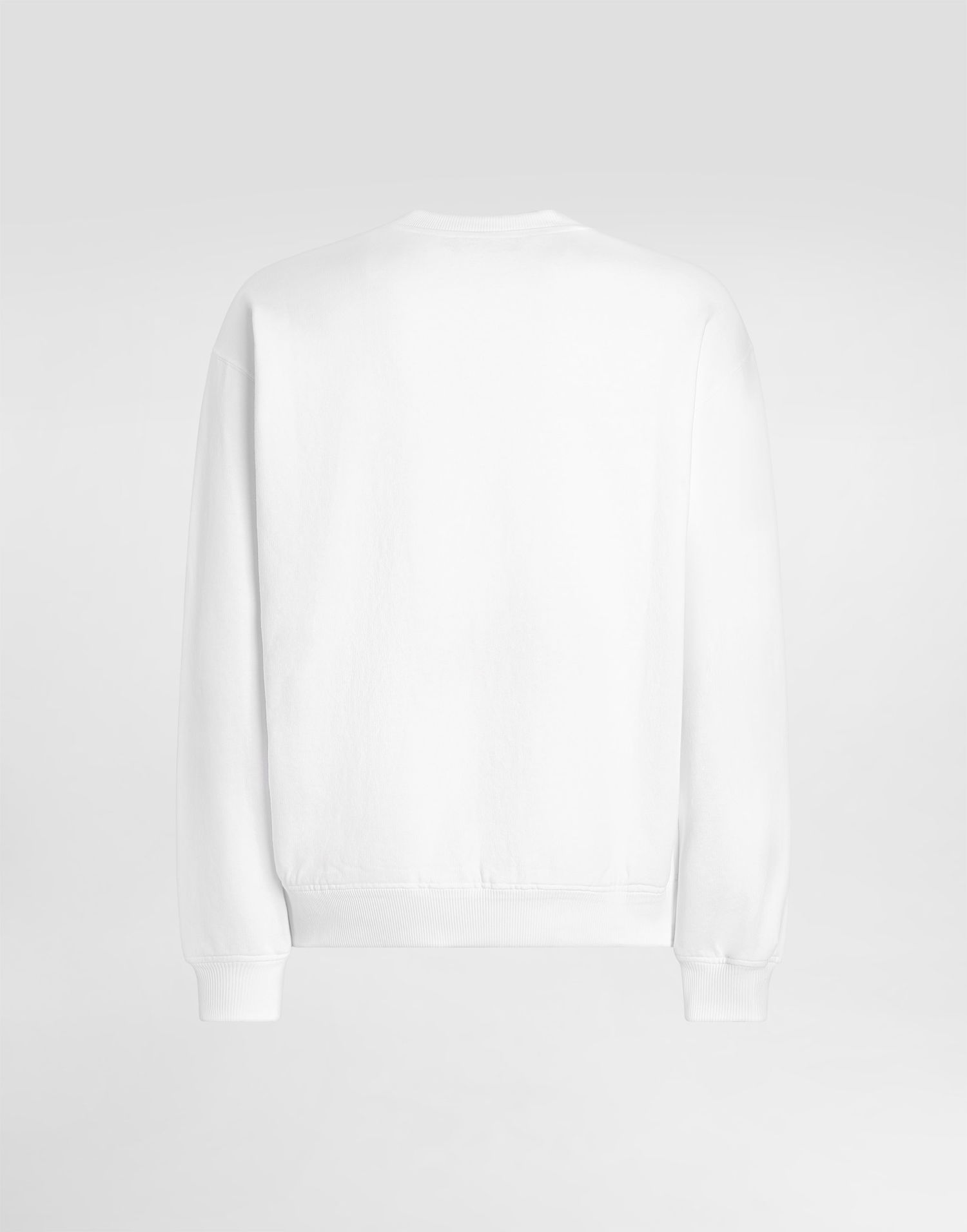 Mikina Dolce & Gabbana Sweatshirt With Print And Embroidery Biela | G9AHSZG7PBFW0800, 1