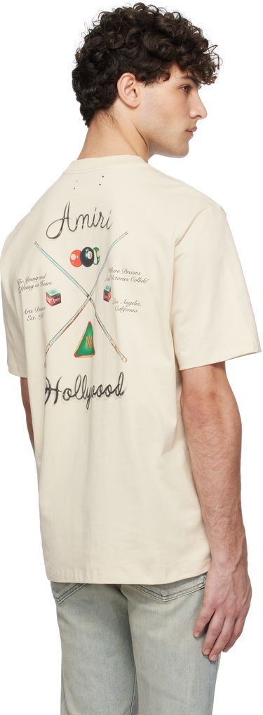 Tričko AMIRI Pool Cue Graphic T-Shirt Béžová | AMJYTE1135, 2