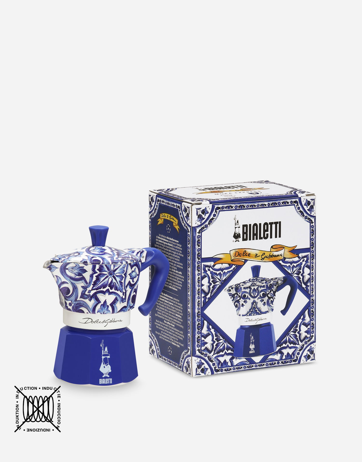 Home decor Dolce & Gabbana Multicolor Moka Pot Modrá | TCCE14TCAEFUB001, 1