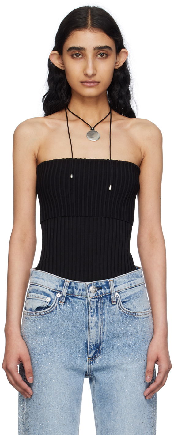 Tielko rag & bone Kaela Tube Top Čierna | WAS24P032WB32, 0