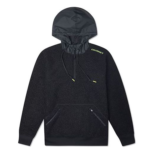 Mikina Converse Mountain Club Sherpa Pullover Hoodie Čierna | 10020318-A01, 0