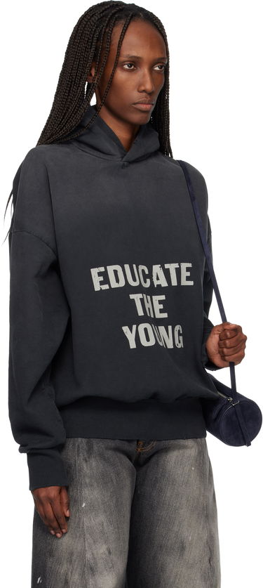 Mikina Fear of God Educate Distressed Pullover Hoodie Šedá | FG25FW12-12110BHFUS, 1