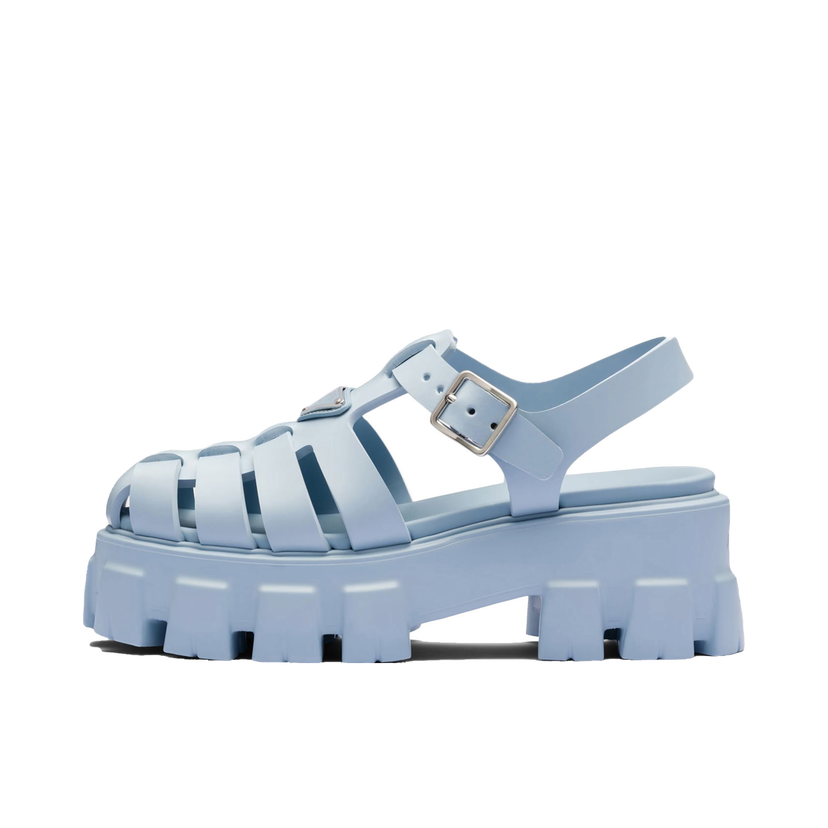 Tenisky a topánky Prada Monolith Foam Rubber 55mm Sandals Modrá | 1X853M_3LKK_F0012_F_055