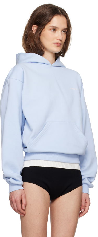 Mikina Coperni Coperni Horn Hoodie Modrá | COPJS15BISF5035, 1
