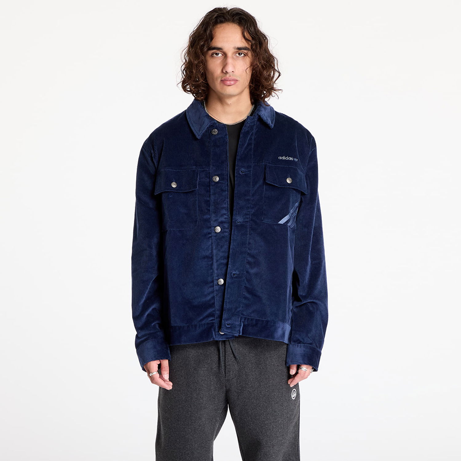 Bunda adidas Originals Coach Jacket Night Indigo Navy | IX9609, 0
