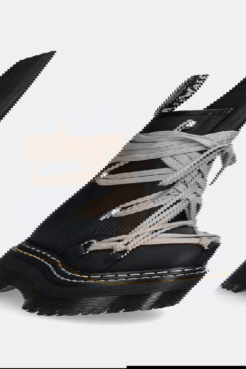 Tenisky a topánky Rick Owens Rick Owens DRKSHDW x Dr. Martens 1460 Quad Sole Megalace® Boot Čierna | DW02E6812.8001, 0