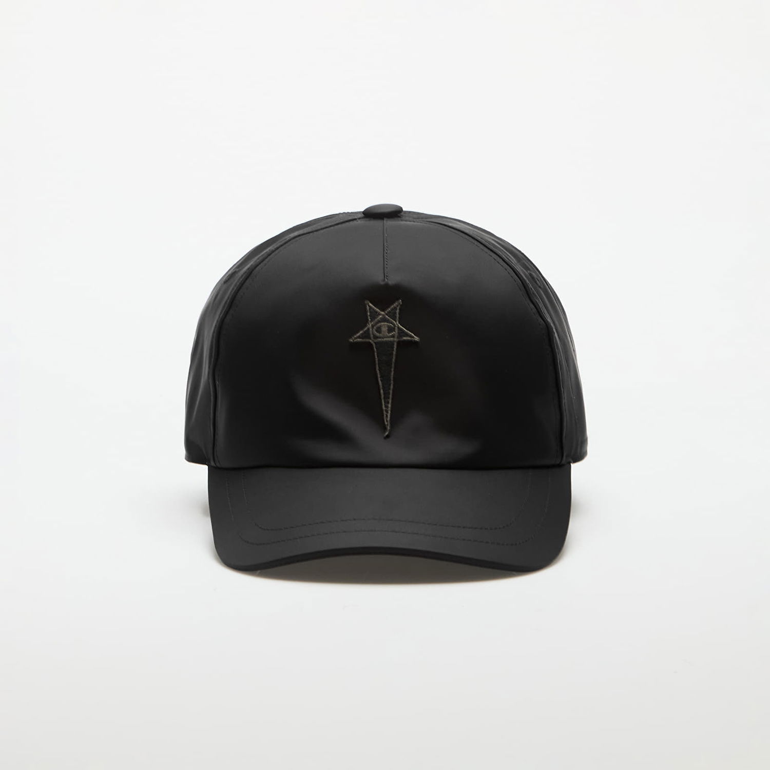 Šiltovka Rick Owens Champion x Baseball Cap Black Čierna | CM01D6095 CHNY 09, 0