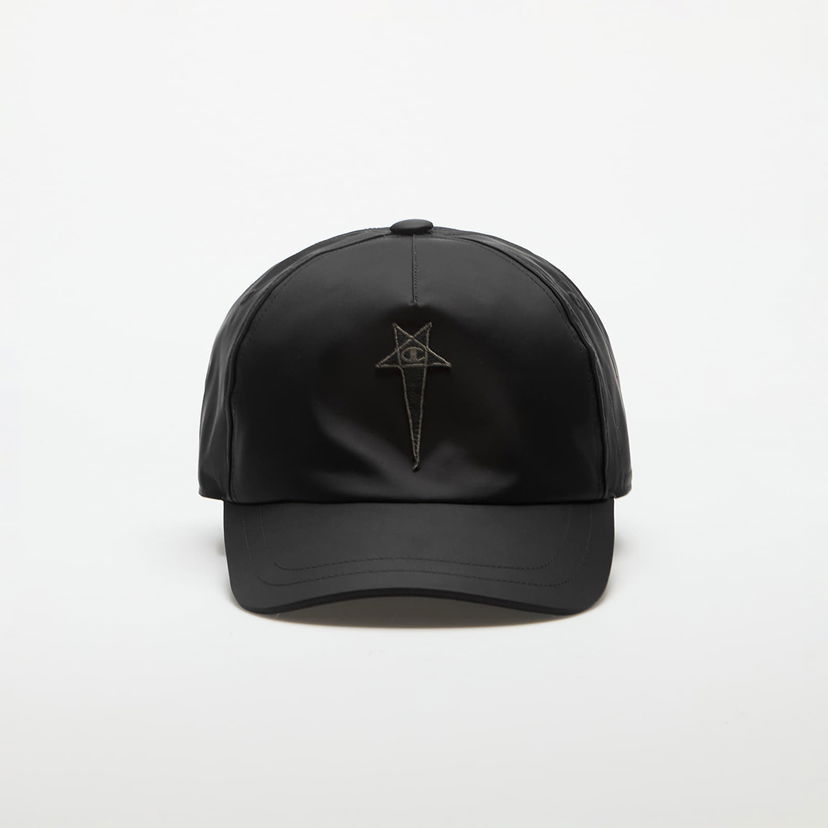 Šiltovka Rick Owens Champion x Baseball Cap Black Čierna | CM01D6095 CHNY 09