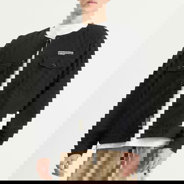 Košeľa Neighborhood No Collar Regular Fit Urban Equipment Shirt Čierna | 252AQNH-SHM06-BLK, 2