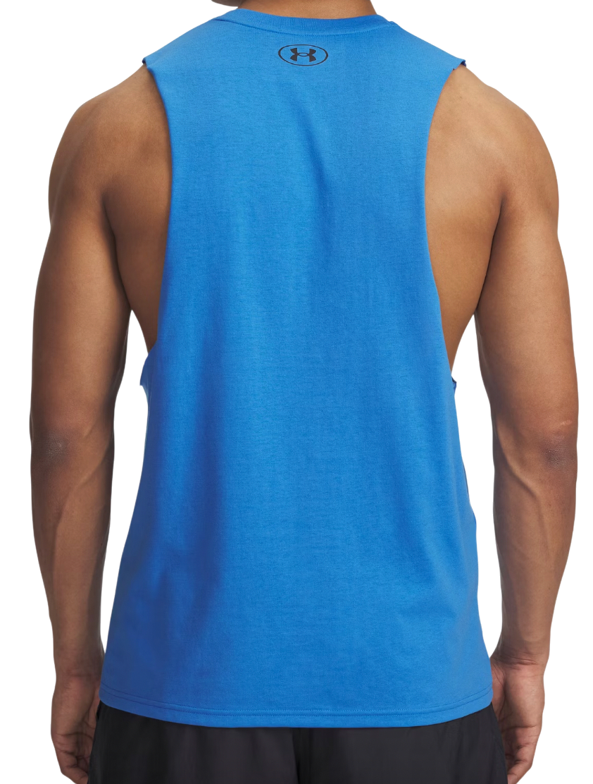 Tielko Under Armour Left Chest Cut Off Tank Modrá | 1329286-402, 1