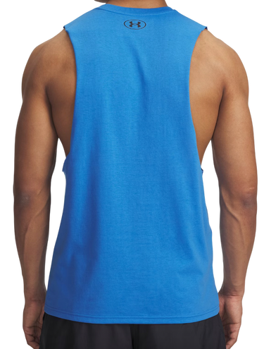 Tielko Under Armour Left Chest Cut Off Tank Modrá | 1329286-402, 1