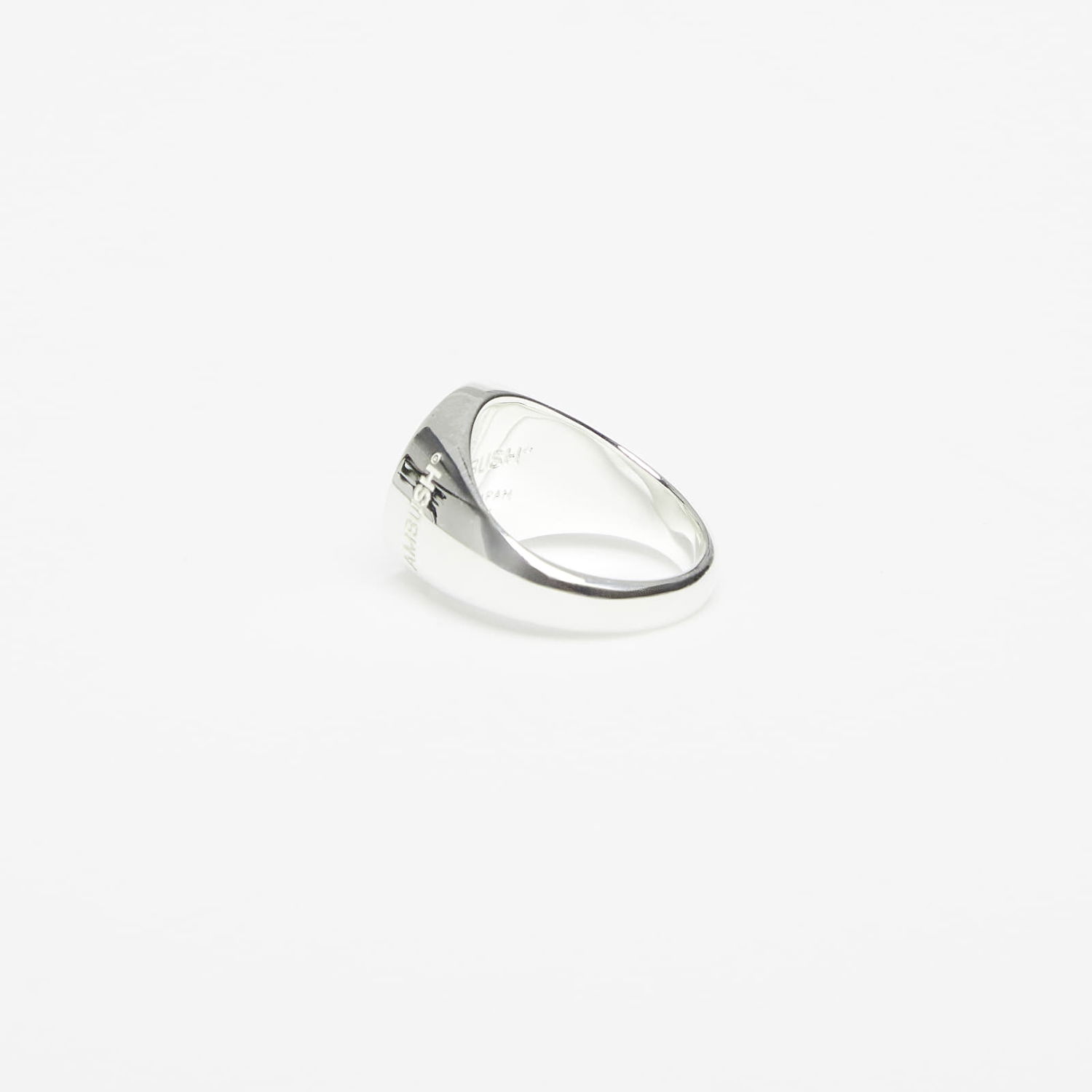 Prsteň Ambush Epoxy Emblem Ring Čierna | BMOC008S24SIL0011000, 1
