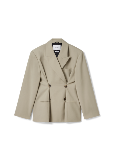 Kabáty AXEL ARIGATO Tailored Double-Breasted Blazer Zelené | A2873002, 1