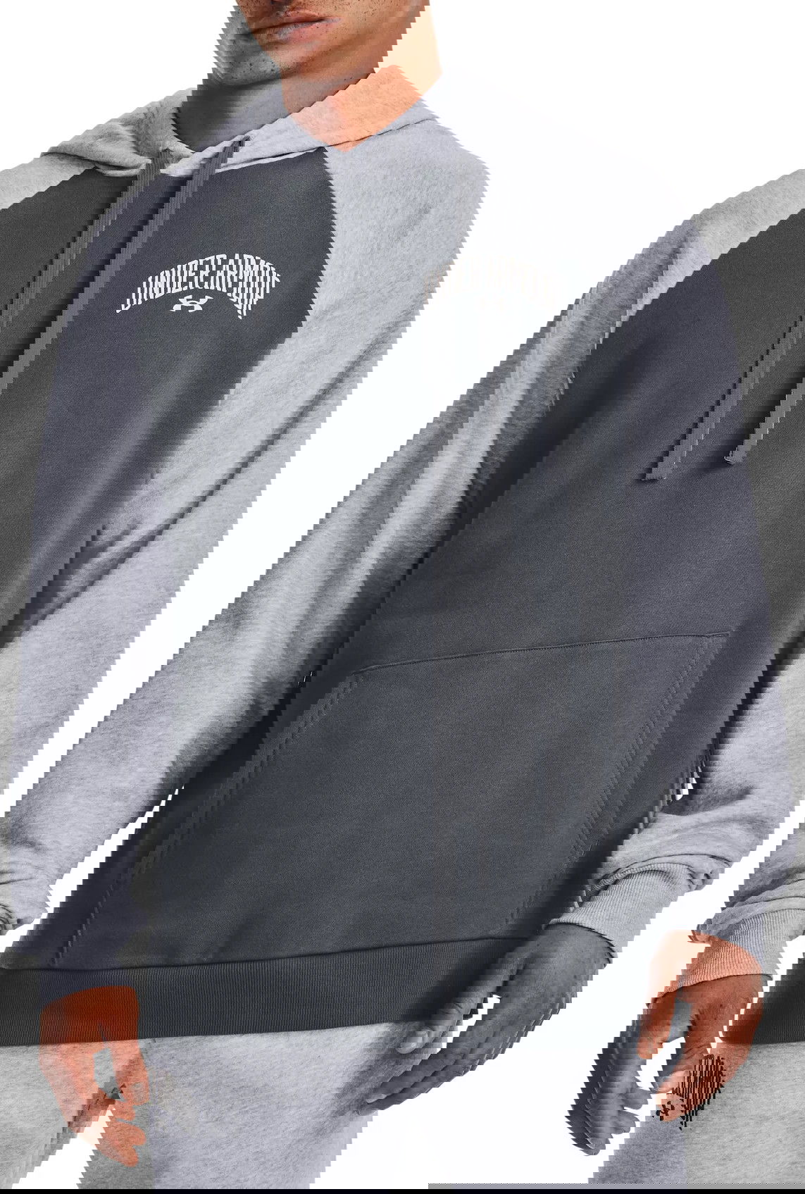 Mikina Under Armour Hoodie Rival Šedá | 1373363-012, 0