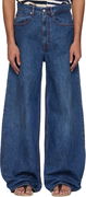 ERL Baggy Indiana Distressed Jeans