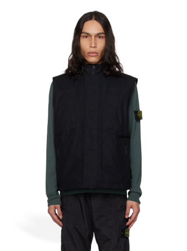 Vesta Stone Island Black Ghost Down Vest Čierna | 7915G08F1