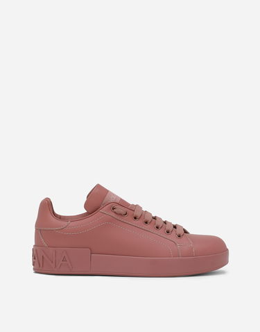 Tenisky a topánky Dolce & Gabbana Calfskin Portofino Ružová | CK1544A10658H415, 0
