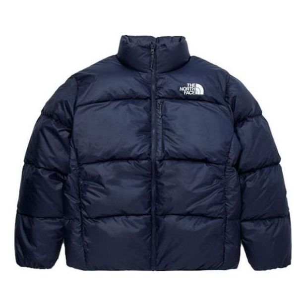 Prešívaná bunda The North Face Pack Air Logo Puffer Jacket Modrá | NJ1DM50B