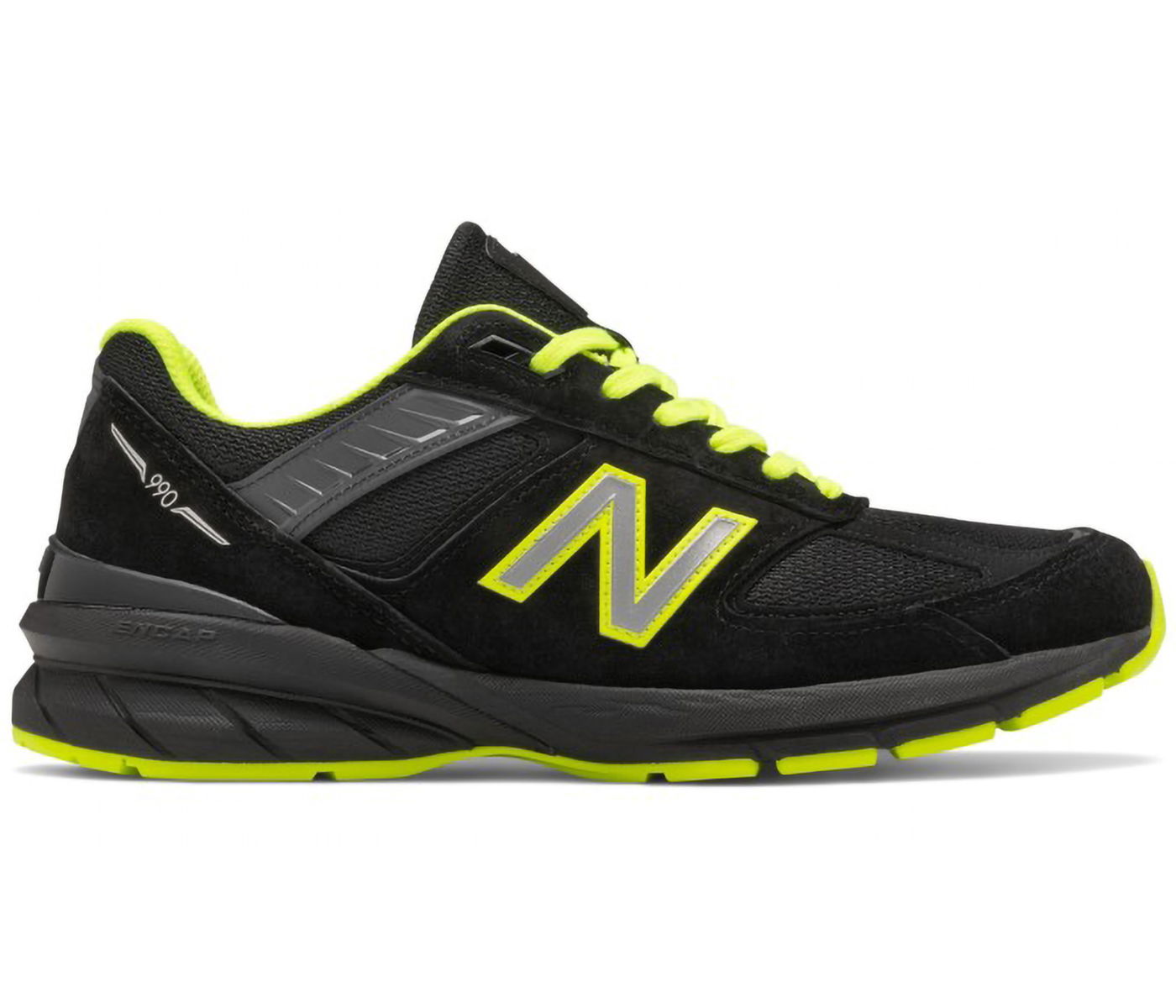 Tenisky a topánky New Balance 990v5 MiUSA Black Hi Lite Čierna | M990BY5, 0