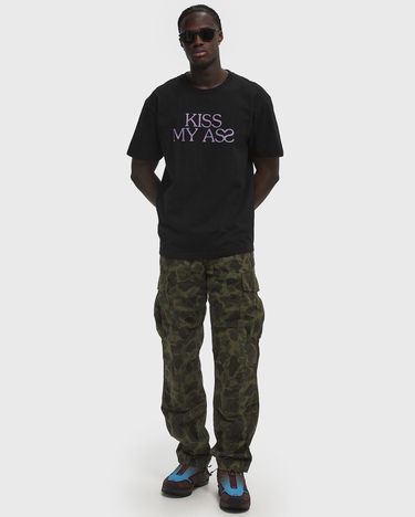 Tričko Fucking Awesome Kiss My Ass Graphic T-Shirt Čierna | PN25509-BLACK, 1