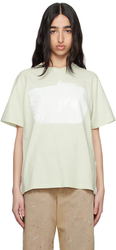 Tričko Maison Margiela MM6 Maison Margiela Heavy Cotton Jersey T-Shirt Zelené | S62GD0204 M20108, 0