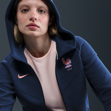 Mikina Nike Nike Football FFF Tech Windrunner Fleece Full-Zip Hoodie Navy | HF5121-492, 4