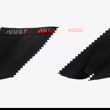 Boxerky BOSS Logo-Waistband Stretch Trunks 3-Pack Black Čierna | 50496723-001, 1