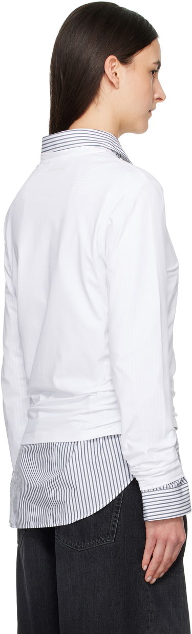 Sveter Acne Studios Acne Studios Long Sleeve T-Shirt Biela | CL0311-, 2