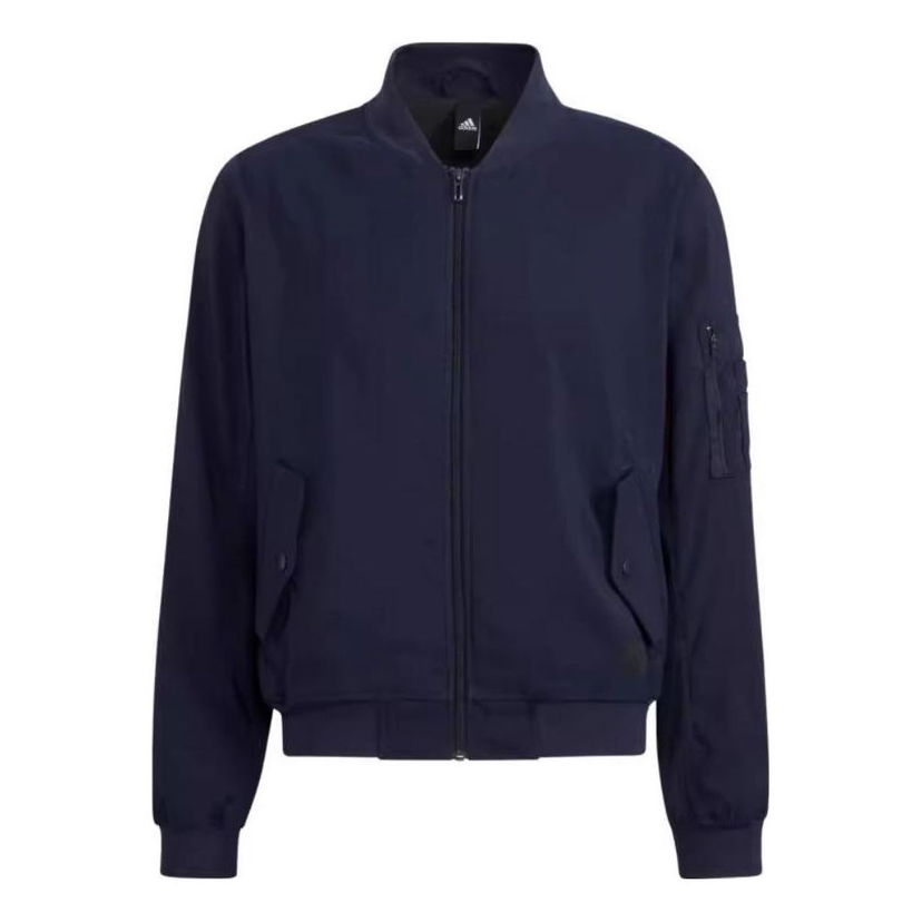 Bomber bunda adidas Originals ID2.0 Bomber Jacket Modrá | HS3407
