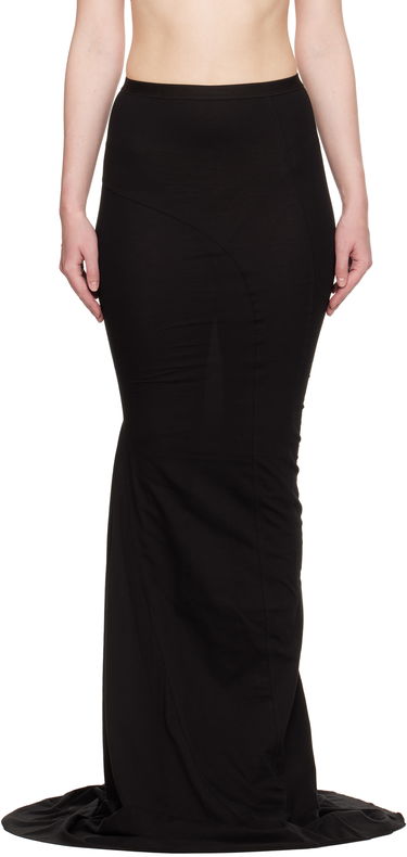 Sukňa Rick Owens Rick Owens Hollywood Lido Maxi Skirt Čierna | RO01E7378 JA, 0