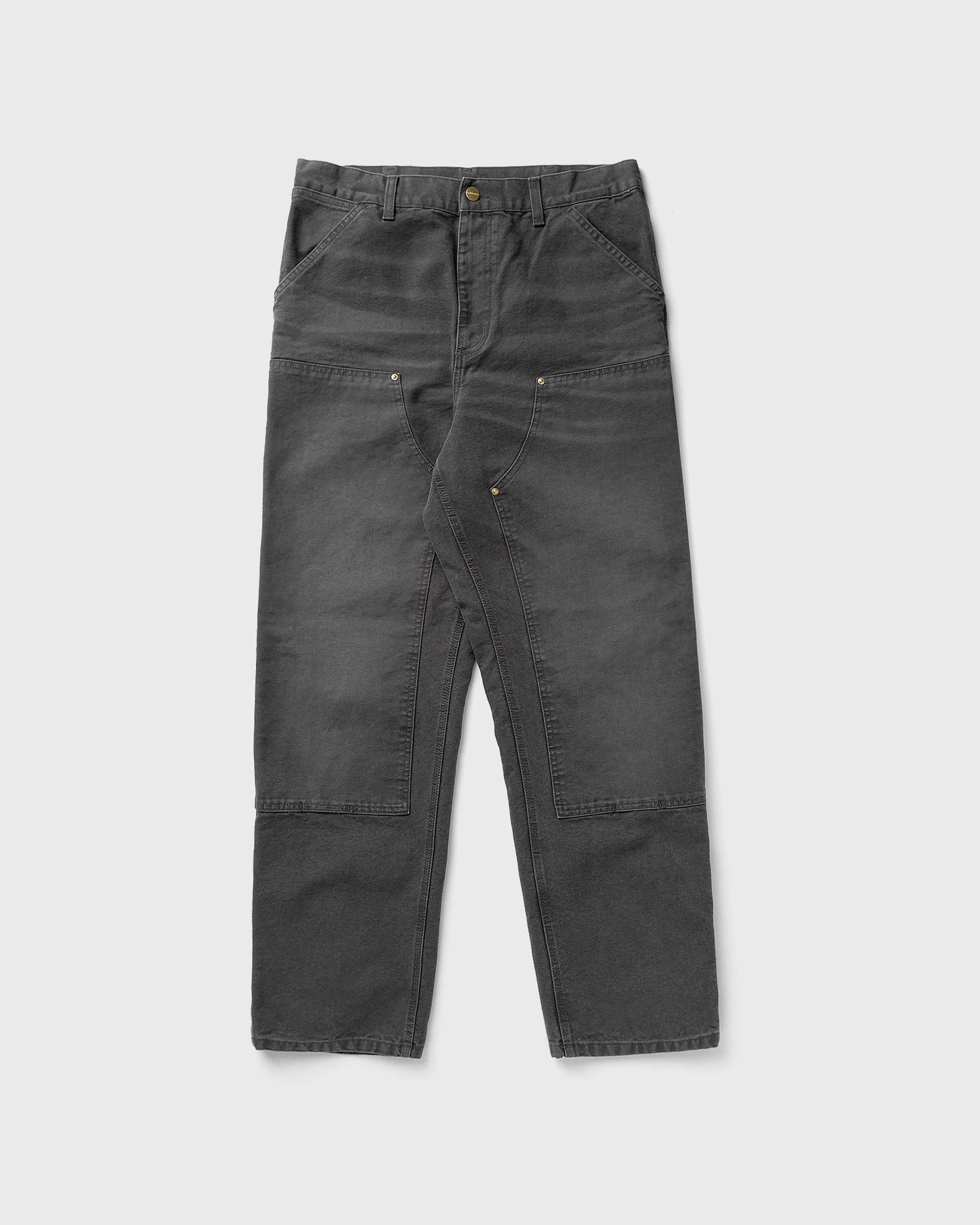 Nohavice Carhartt WIP Double Knee Pant Šedá | I034796-87.4O, 1