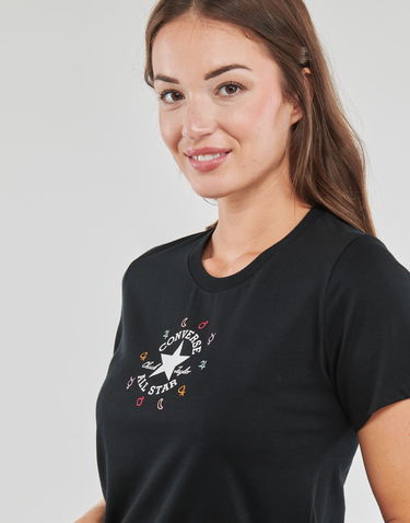 Tričko Converse CHUCK CRYSTAL ENERGY REGULAR TEE Čierna | 10025008-A01, 4