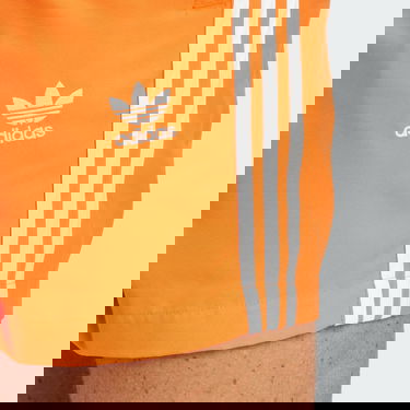Plavky adidas Originals Adicolor 3-Stripes Swim Shorts Oranžová | IT8657, 5