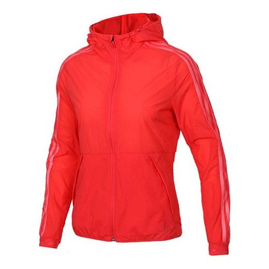 Vetrovka adidas Originals Sports Stylish Jacket Červená | FJ1112